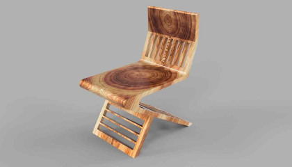 Chair-pine-wood